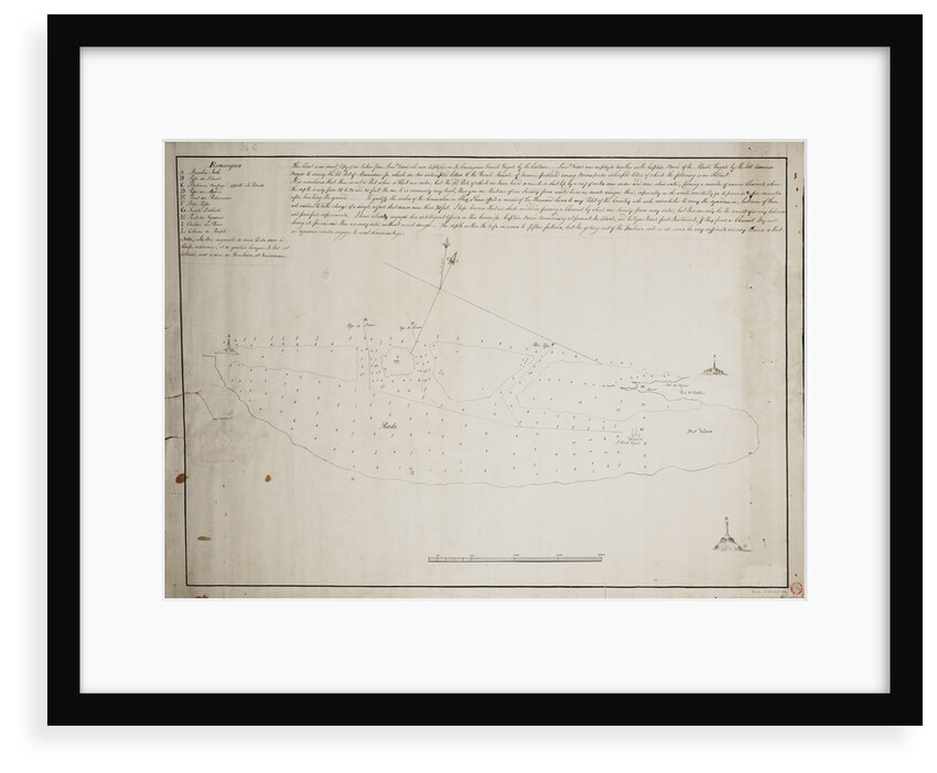 Chart of Alexandria by Anonymous