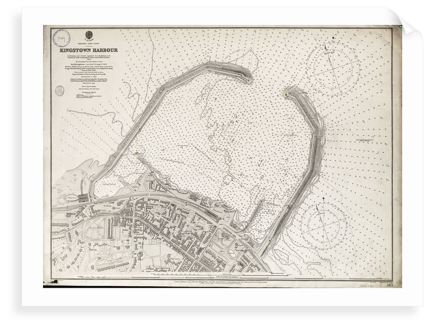 Kingstown Harbour, east coast of Ireland by W.F. Maxwell