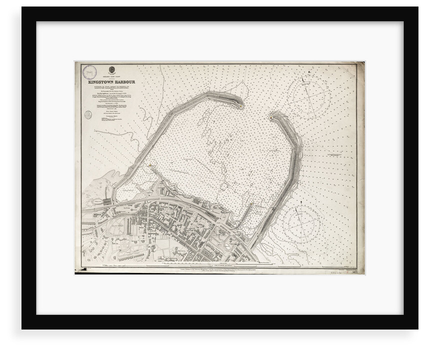 Kingstown Harbour, east coast of Ireland by W.F. Maxwell