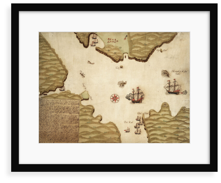 Chart of Milford Haven in St Georges and Bristol Channel by Paul Ive