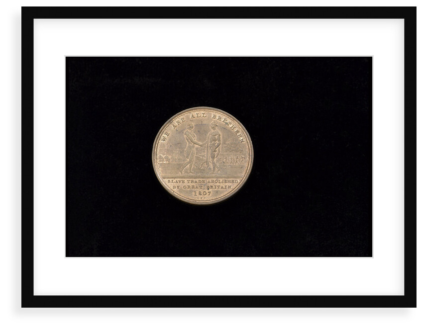 Medal commemorating the Abolition of the slave trade by G.F. Pidgeon