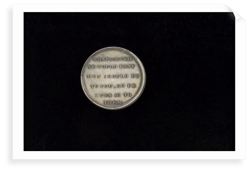 Anti-slavery medal by unknown