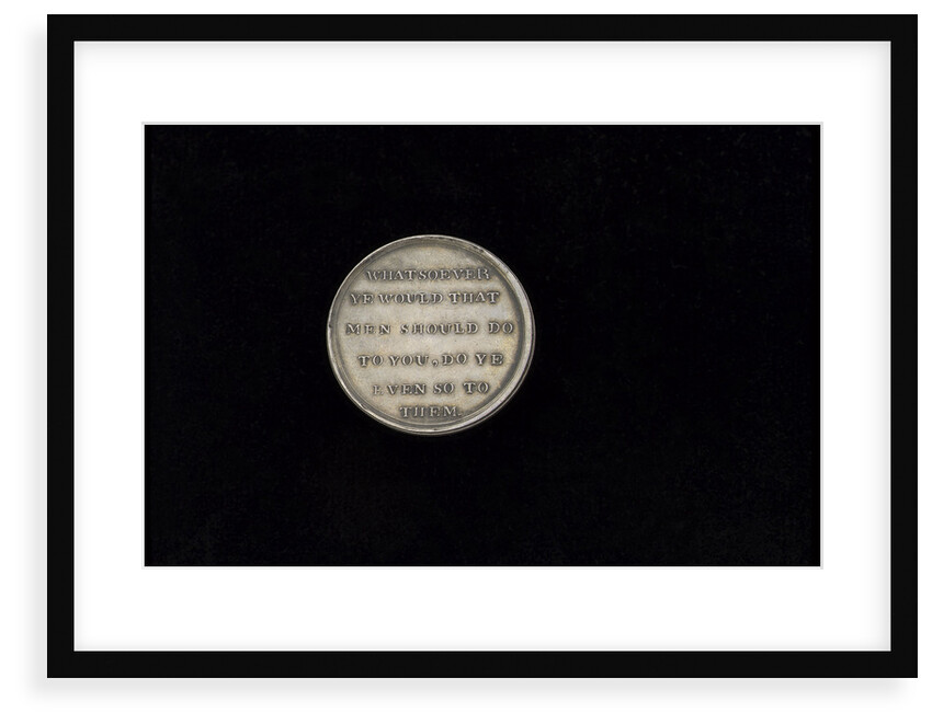 Anti-slavery medal by unknown