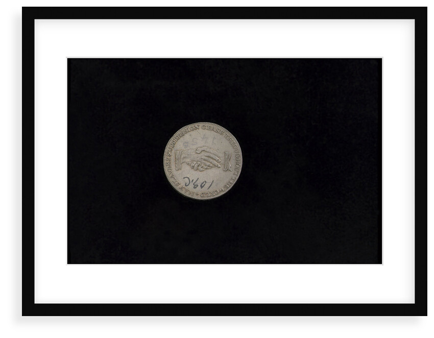 Anti-slavery halfpenny by Unknown