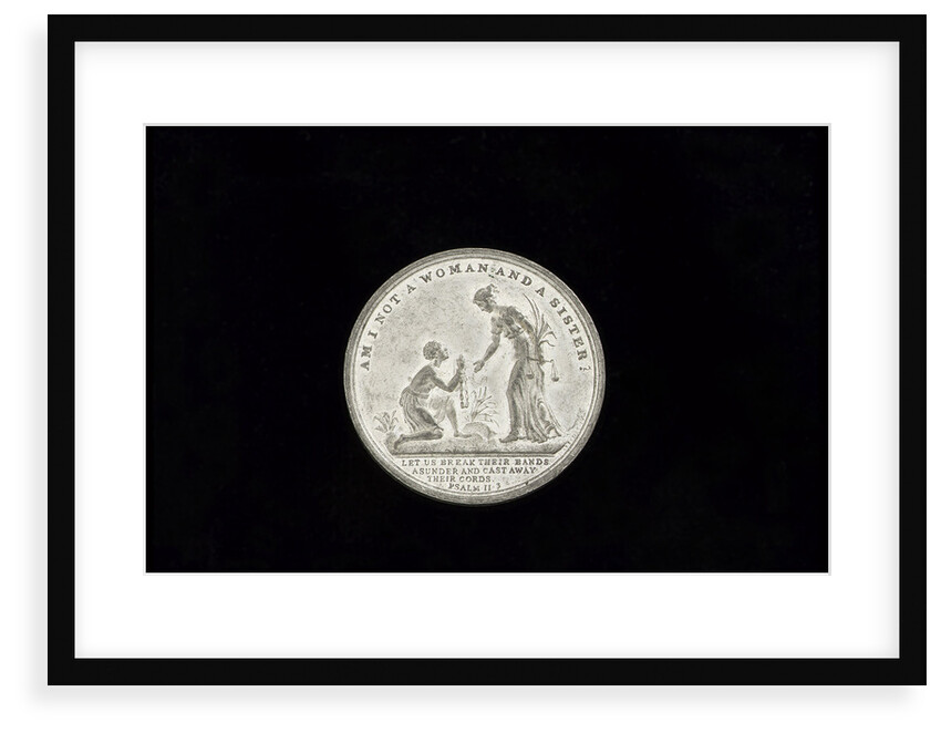 Commemorative medal (obverse): Slavery abolished by Great Britain, 1834 by Thomas Halliday