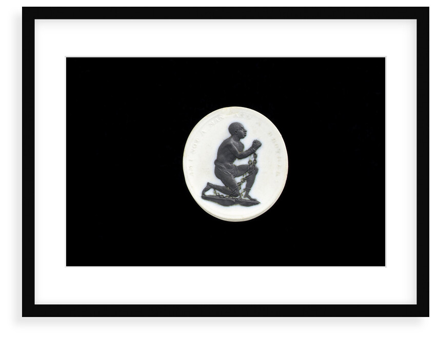 Slave Emancipation Society medallion by William Hackwood