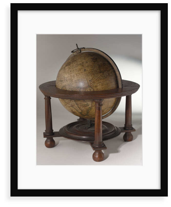 Sphere and stand by Jodocus Hondius