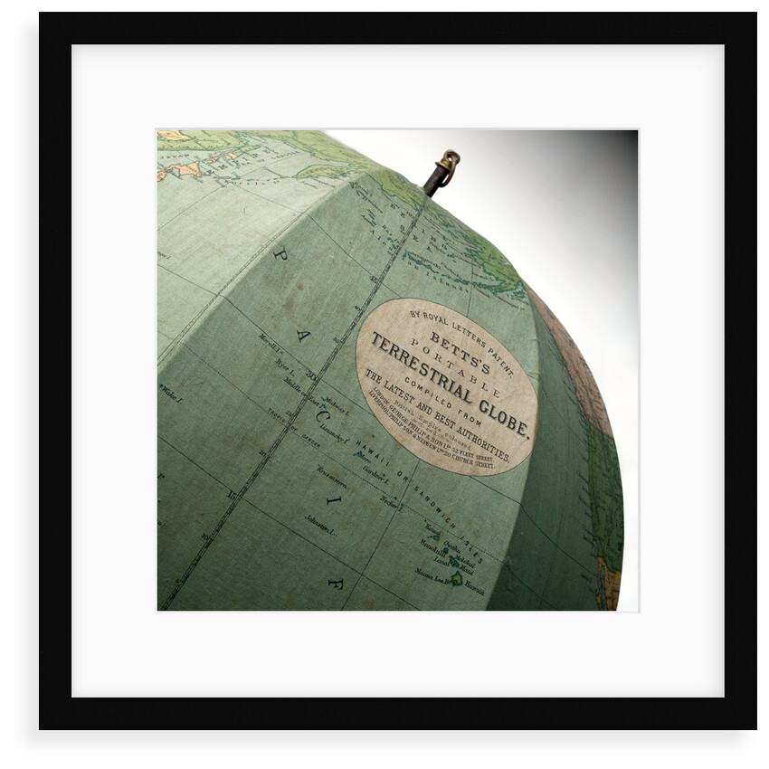Cartouche in North Pacific Ocean by George Philip & Son