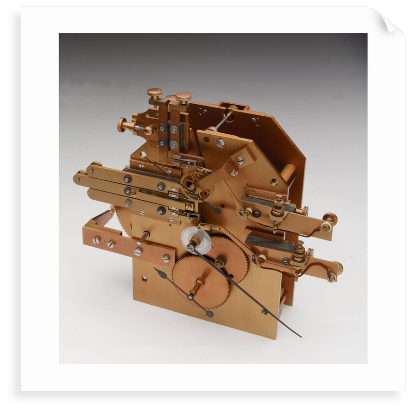 Astronomical regulators, movement front by E. E. Dent & Co.
