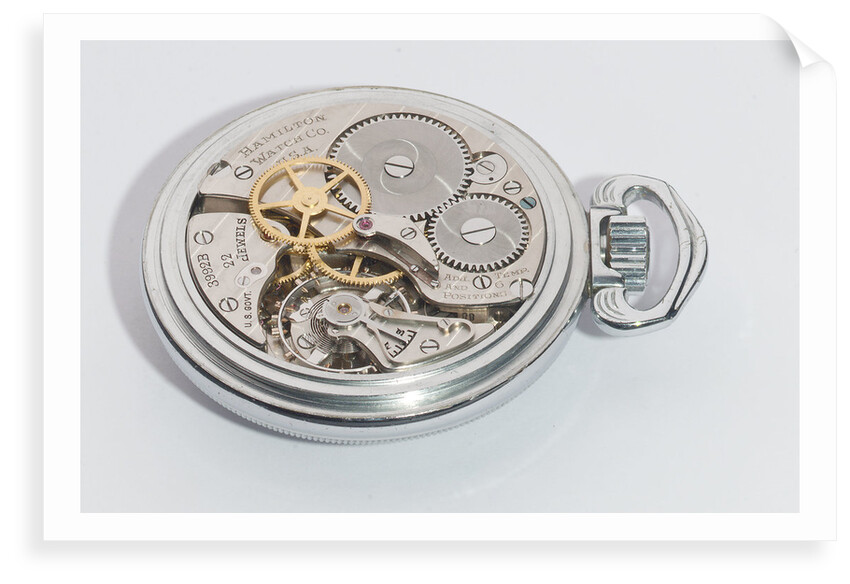 Deck watch, movement by Hamilton Watch Co.