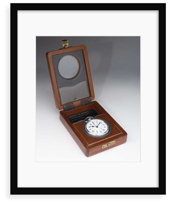 Deck watch in case by Hamilton Watch Co.