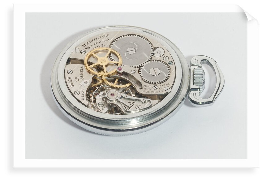 Deck watch, movement by Hamilton Watch Co.