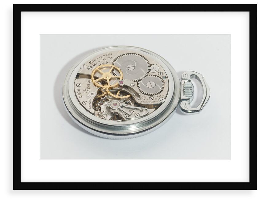 Deck watch, movement by Hamilton Watch Co.