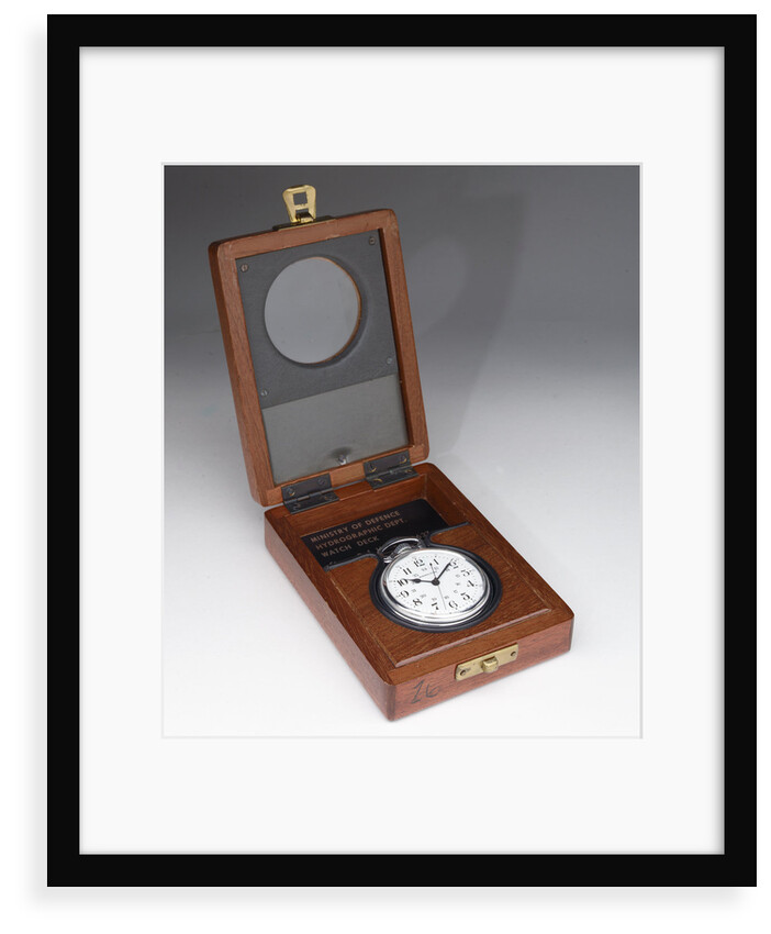Deck watch in case by Hamilton Watch Co.
