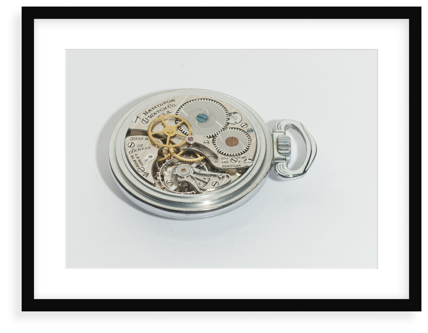 Deck watch, movement by Hamilton Watch Co.