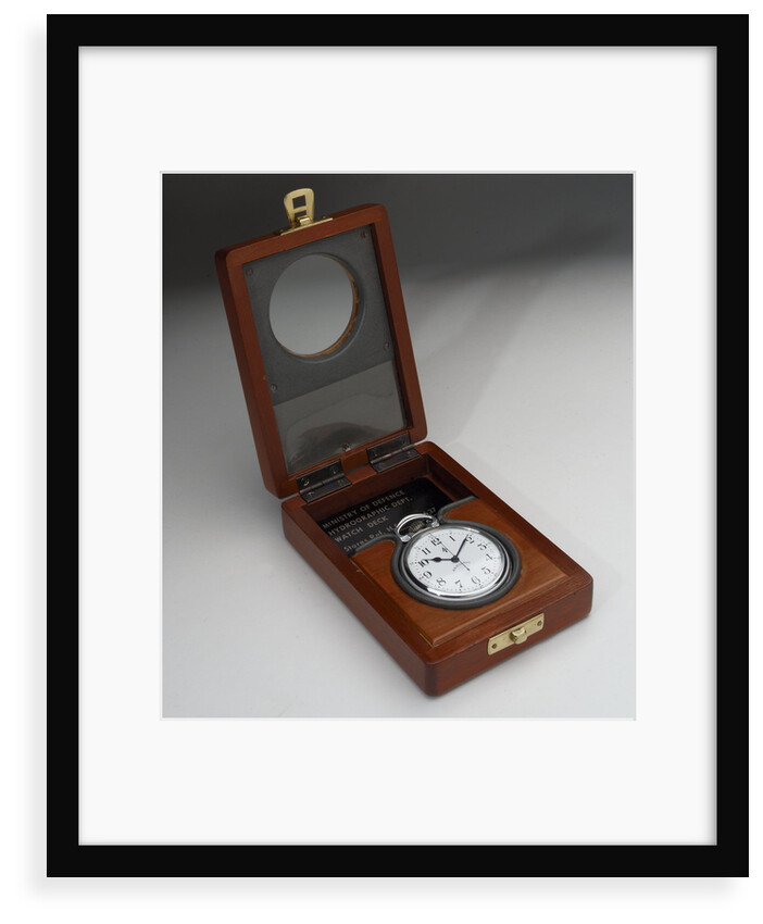Deck watch in case by Hamilton Watch Co.