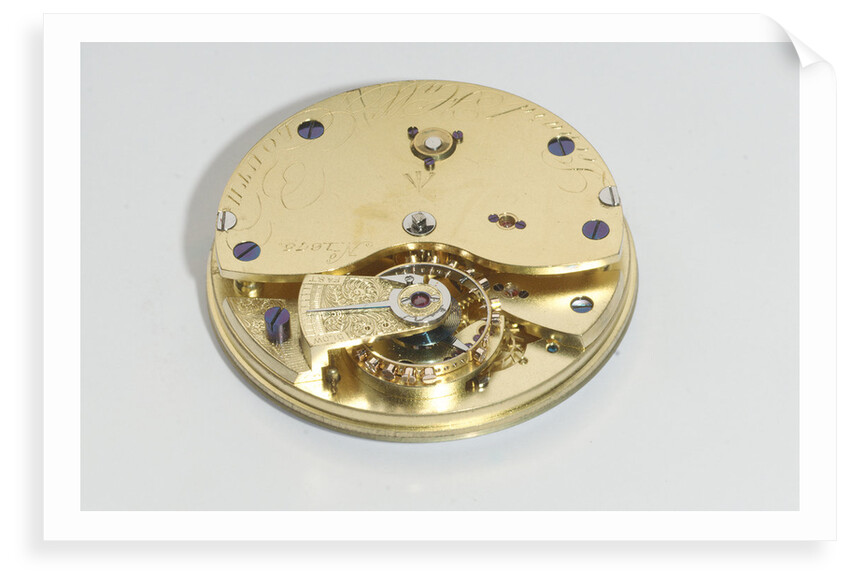 Deck watch, movement by Leonard Hall