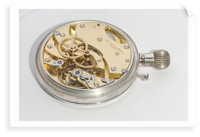 Deck watch, movement by Ulysse Nardin