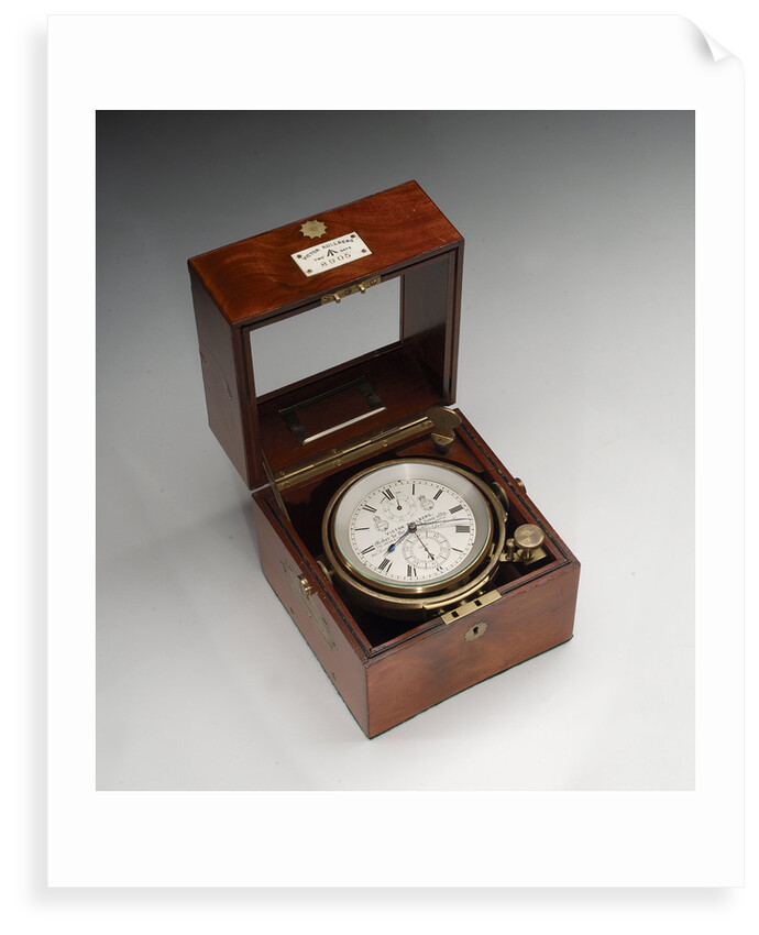 Marine chronometer in case by Victor Kullberg