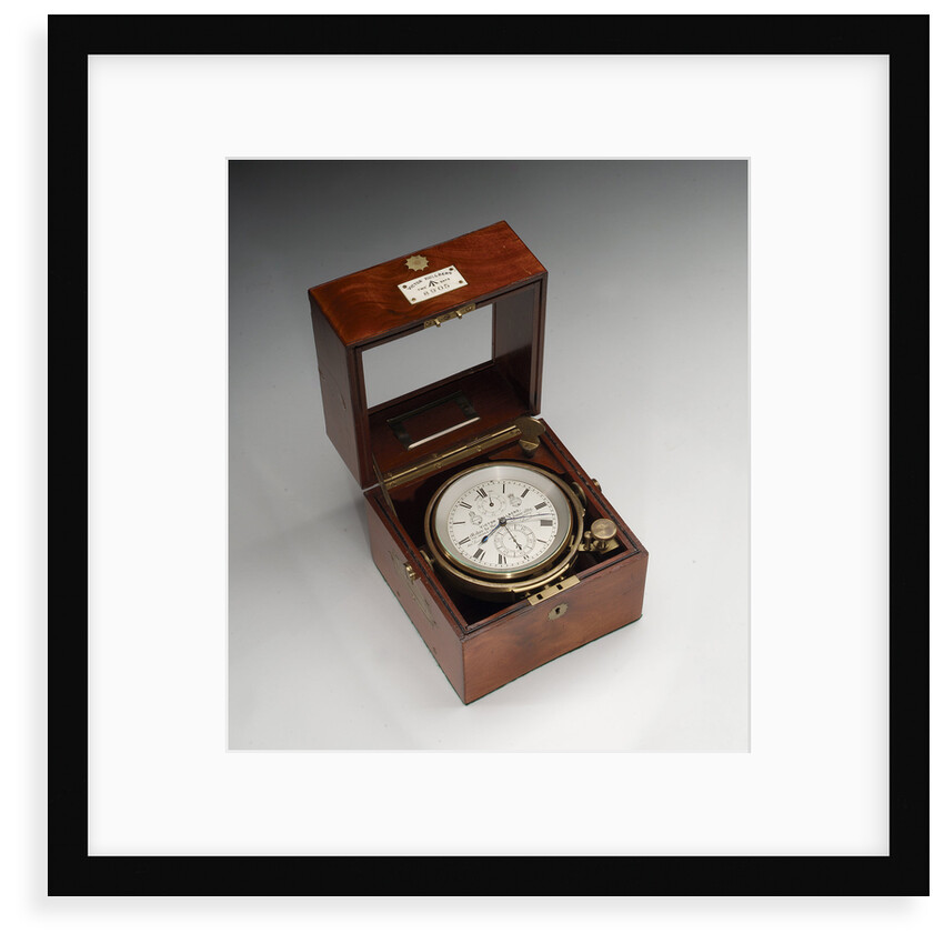 Marine chronometer in case by Victor Kullberg