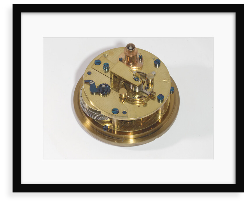 Marine chronometer, movement by Victor Kullberg