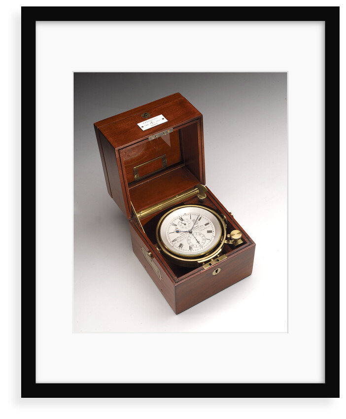 Marine chronometer in case by Victor Kullberg