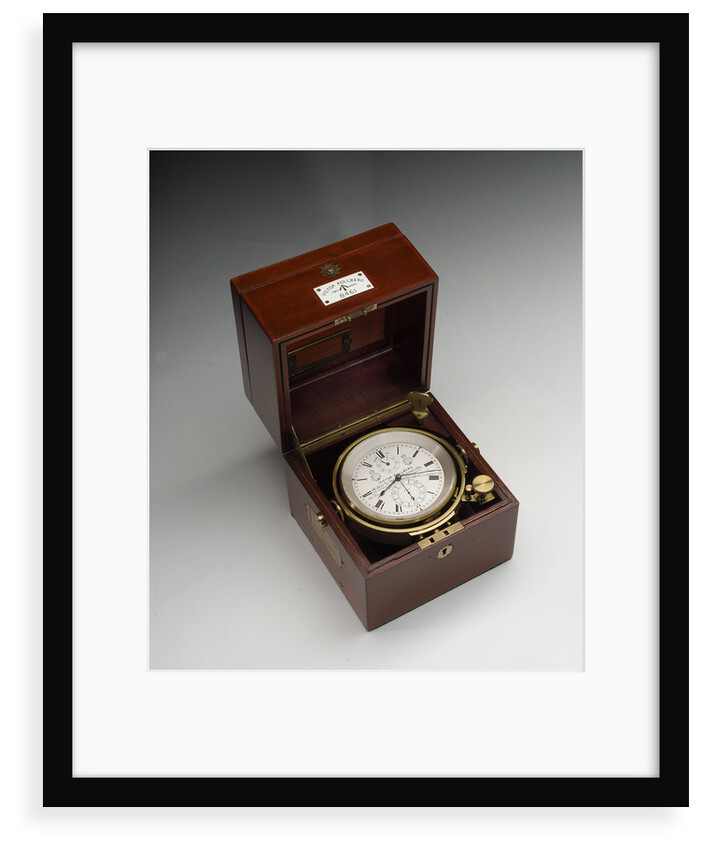 Marine chronometer in case by Victor Kullberg