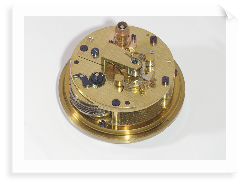 Marine chronometer, movement by Victor Kullberg