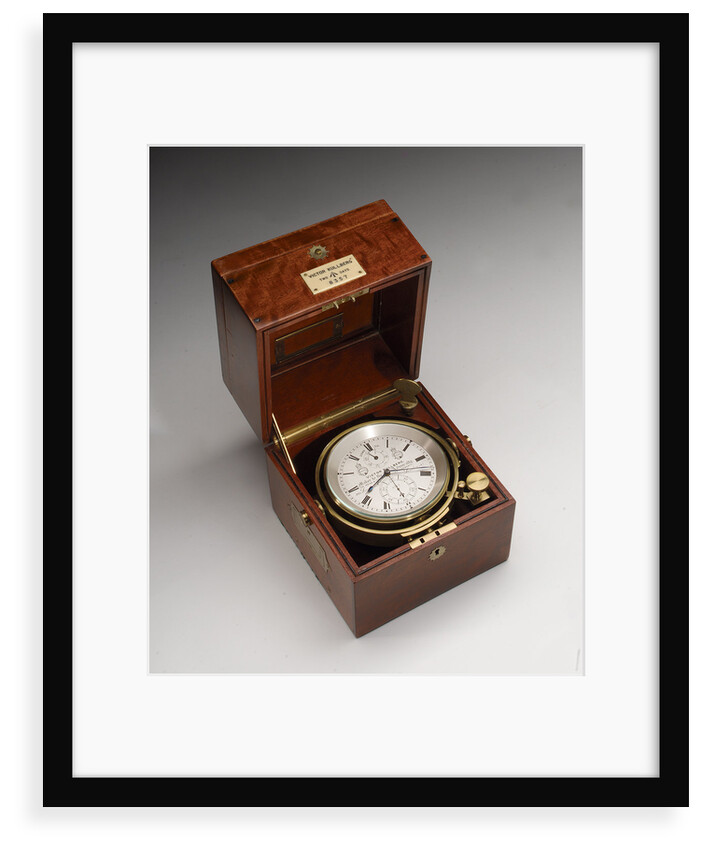 Marine chronometer in case by Victor Kullberg