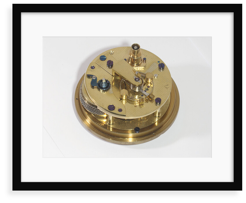 Marine chronometer, movement by Victor Kullberg