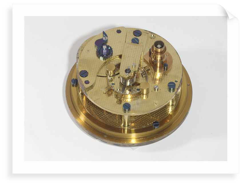 Marine chronometer, movement by Victor Kullberg