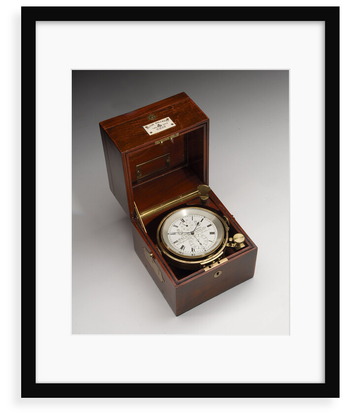 Marine chronometer in case by Victor Kullberg