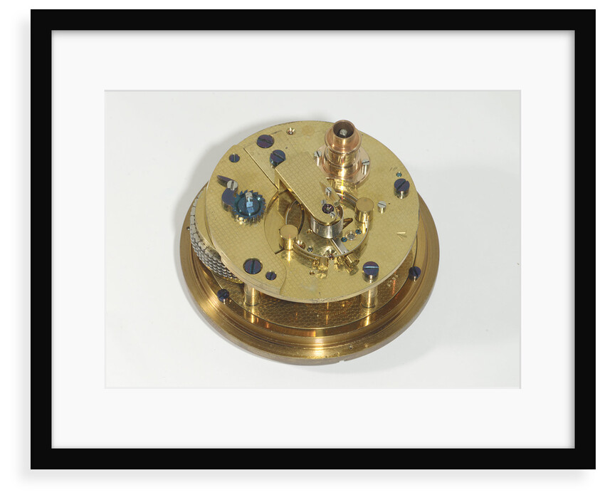 Marine chronometer, movement by Kullberg