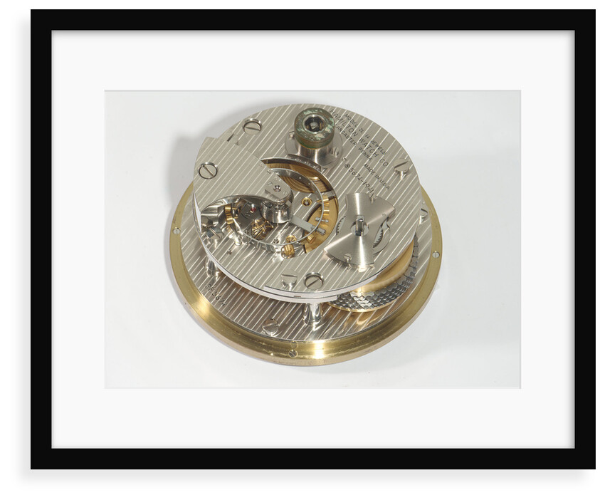 Marine chronometer, movement by Hamilton Watch Co.