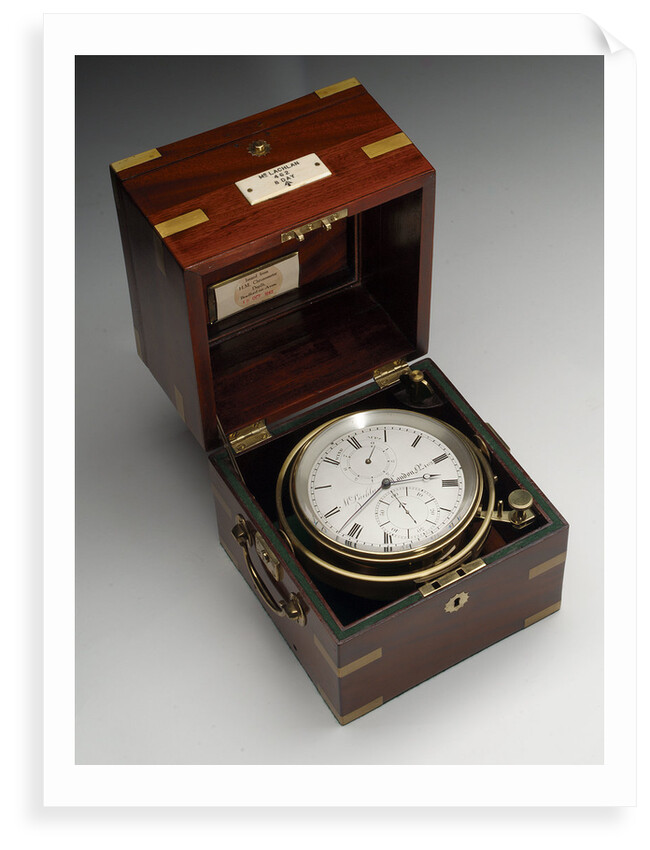 Marine chronometer in case by McLachlan
