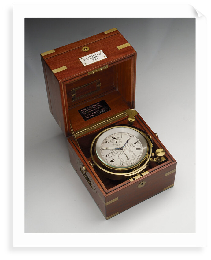 Marine chronometer in case by Johannsen
