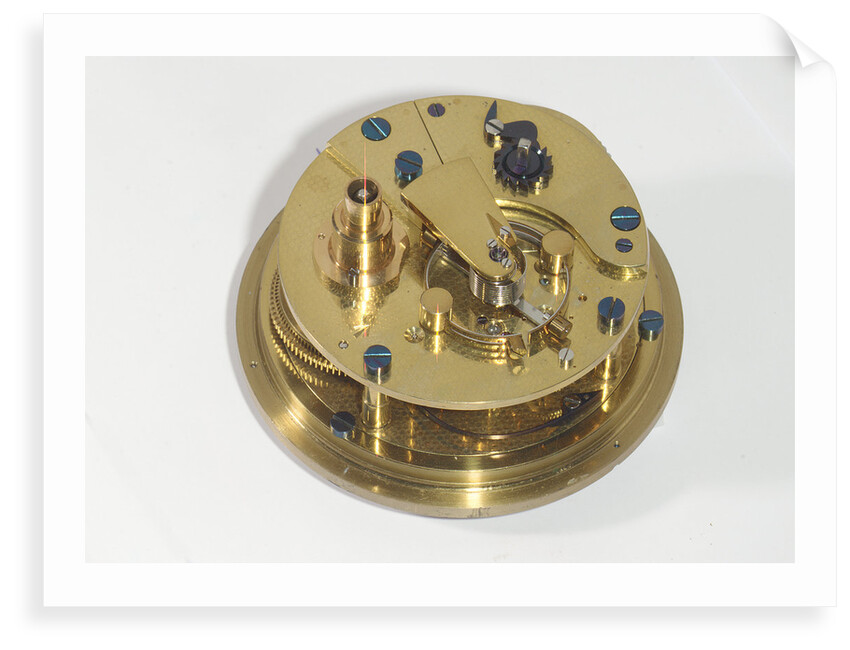 Marine chronometer, movement by Johannsen