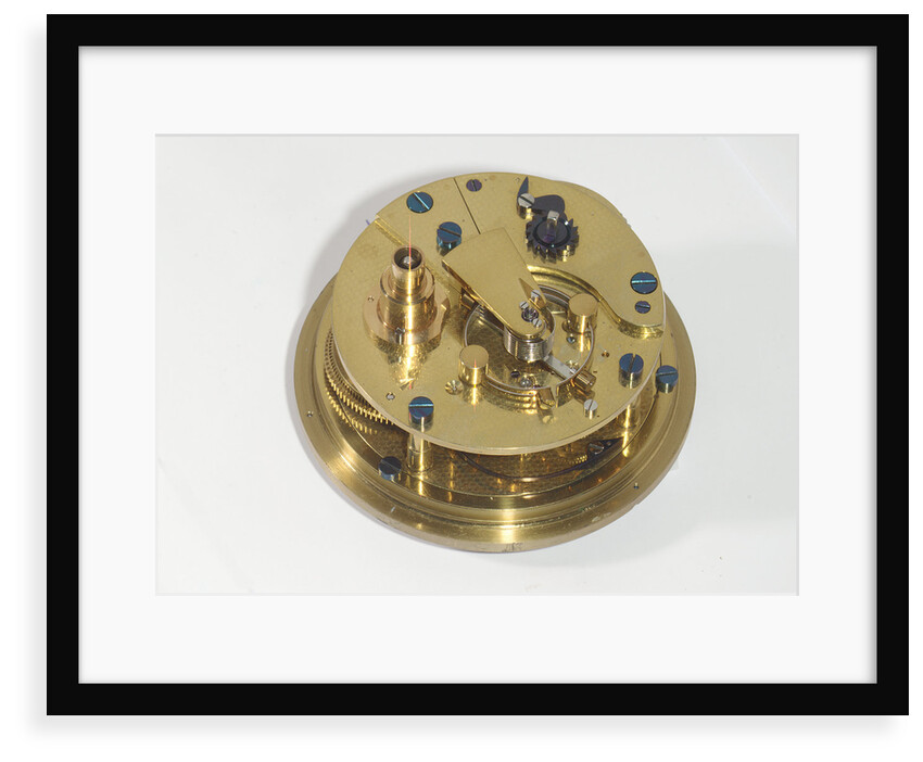 Marine chronometer, movement by Johannsen