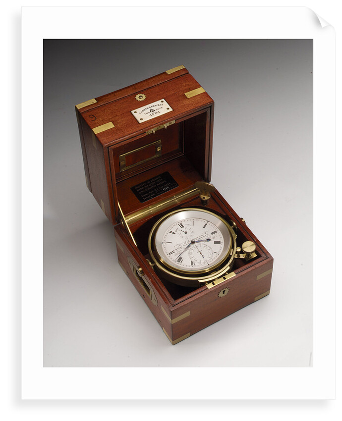 Marine chronometer in case by Johannsen