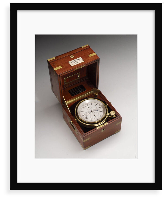 Marine chronometer in case by Johannsen