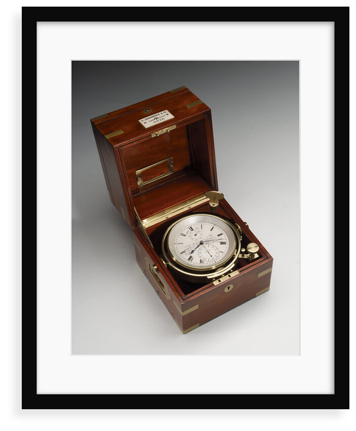 Marine chronometer in case by Johannsen