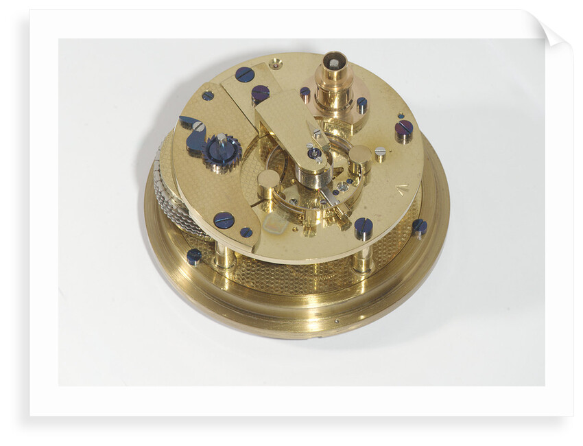 Marine chronometer, movement by Victor Kullberg