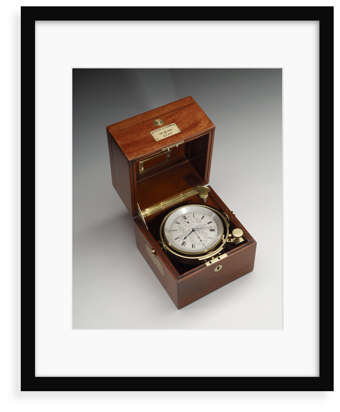 Marine chronometer in case by Victor Kullberg