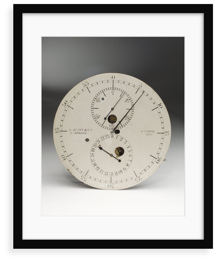 Astronomical regulators, face by Edward Edward John Dent & Co.