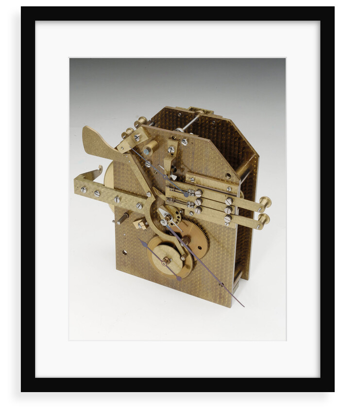 Astronomical regulator, movement front by Edward Edward John Dent & Co.