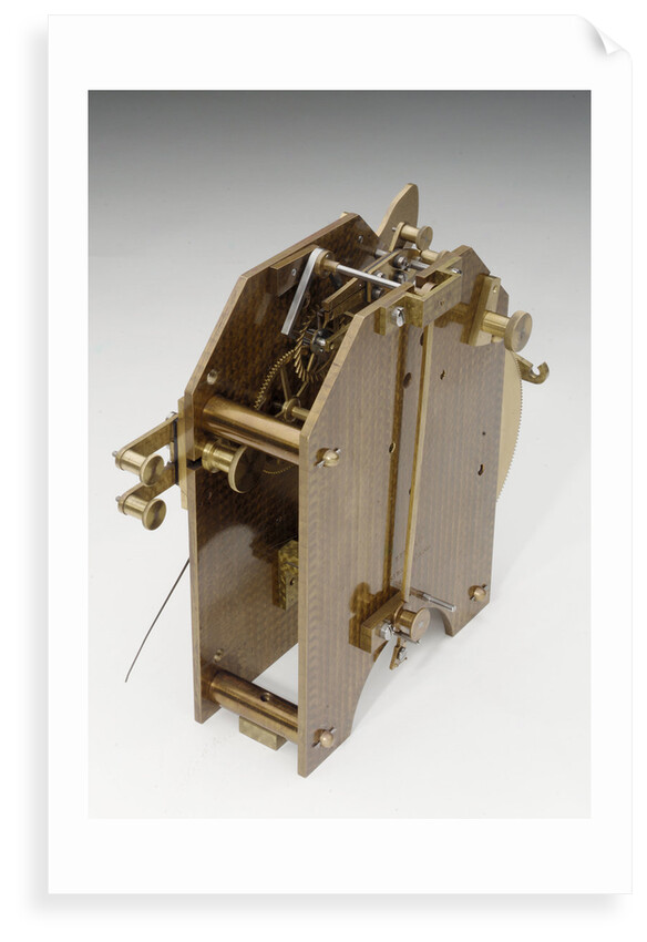 Astronomical regulator, back by Edward Edward John Dent & Co.
