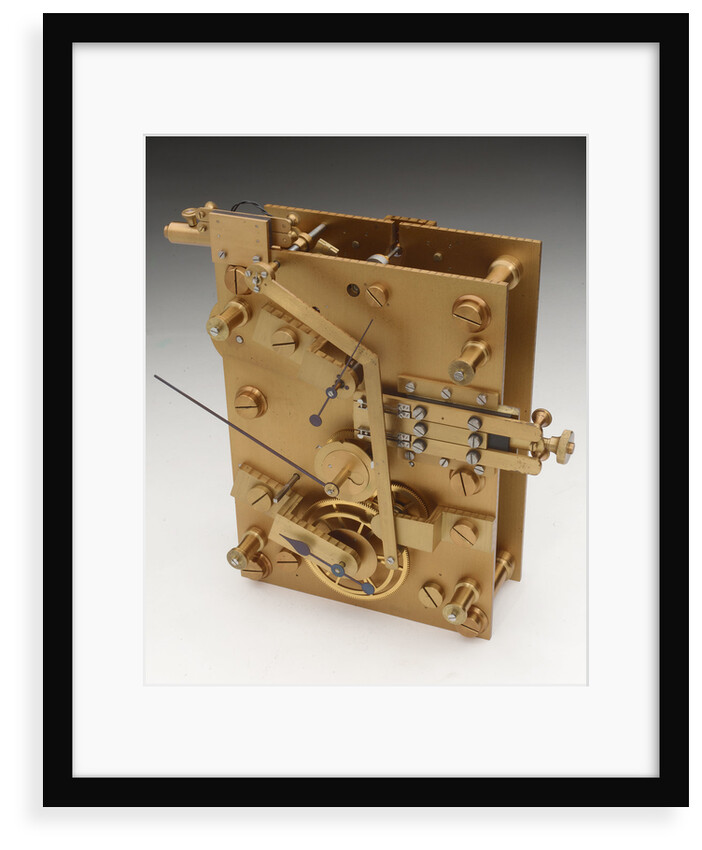 Astronomical regulator, movement front by Victor Kullberg