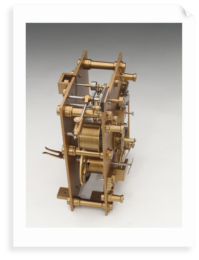 Astronomical regulator, movement front by Victor Kullberg