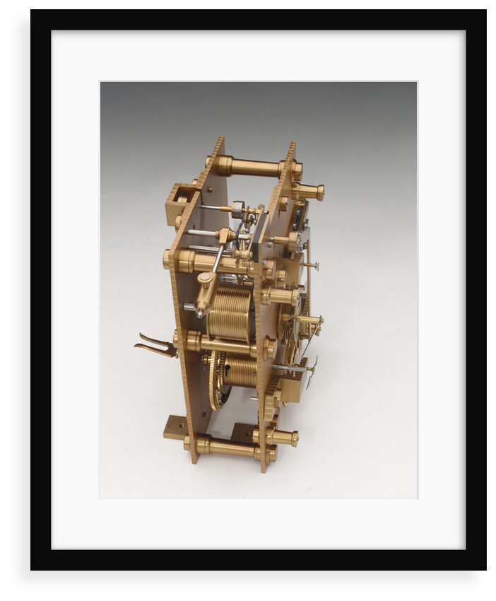 Astronomical regulator, movement front by Victor Kullberg