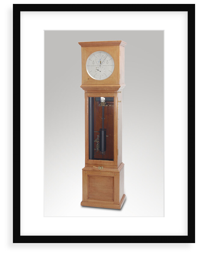 Astronomical regulator, complete in case by Victor Kullberg